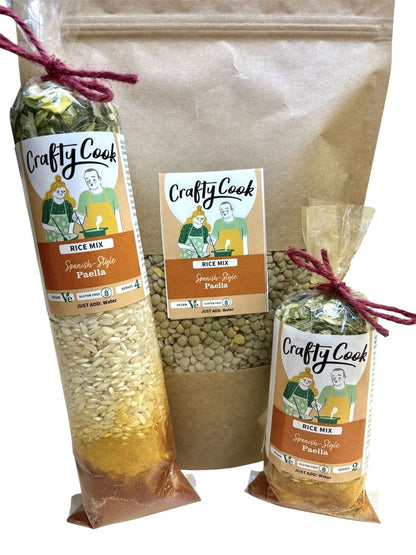 Paella Rice Mix. Dried Meal Kit from Crafty Cook by Kandy Kitchen Creations
