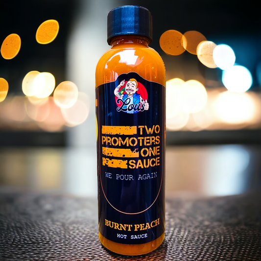 Two Promoters One Sauce - Burnt Peach Hot Sauce