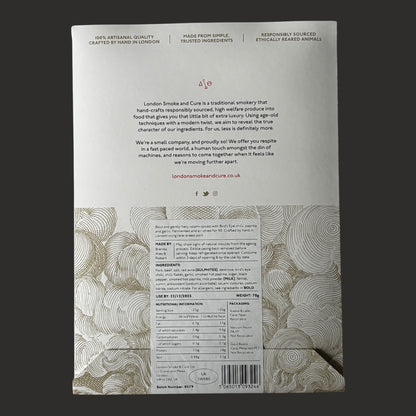 London Smoke & Cure Sliced Spicy Salami 70g
