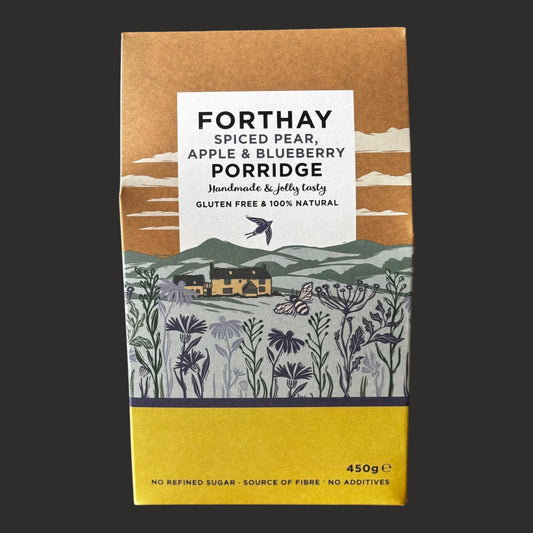 Forthay Spiceed Pear, Apple & Blueberry Porridge 450g