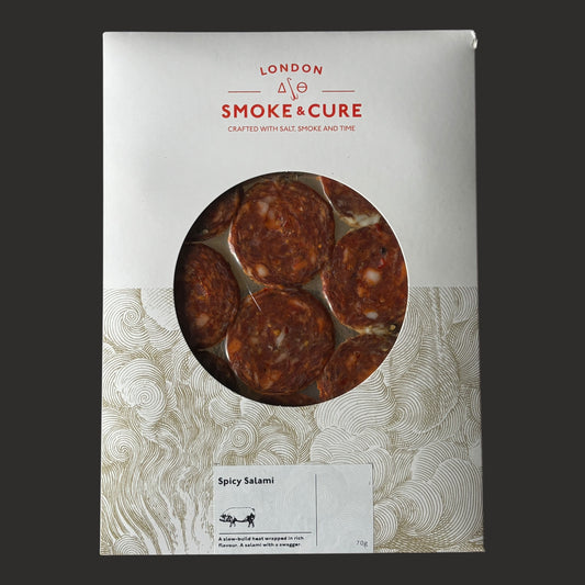 London Smoke & Cure Sliced Spicy Salami 70g