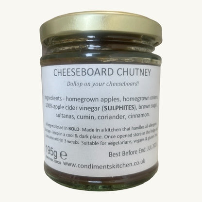 THE CONDIMENTS KITCHEN CHEESEBOARD CHUTNEY 195g