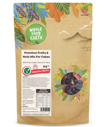 Premium Fruits & Nuts Mix For Cakes
