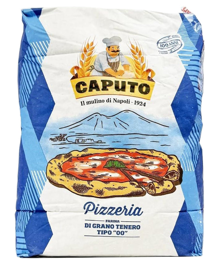 Bulk package of Caputo premium pizza flour from Whole Food Earth, ideal for authentic homemade pizza dough.