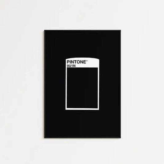 PINTONE Reference artwork printed on high-quality FSC-certified 230gsm archival matte paper, showcasing detailed print and vibrant colors.