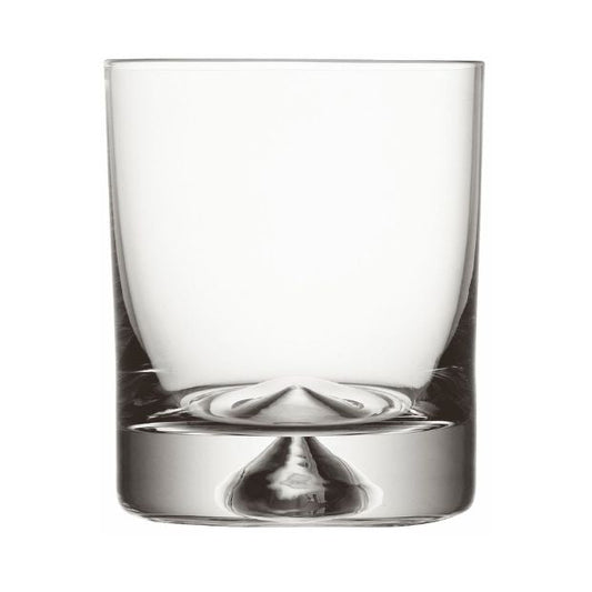 Krosno Dimple Base Whisky Tumbler, 260ml, glassware with textured dimpled design for serving whisky.