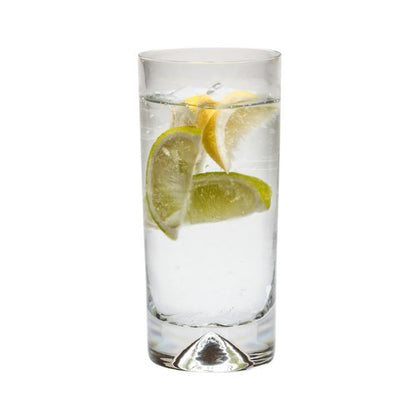 Krosno Dimple Base Highball Glass for whiskey, 300ml, with textured dimpled design, made by Glassware UK.