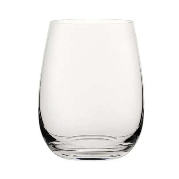 Set of two Bolero Whisky Glass Tumblers by Glassware UK, 350ml capacity, clear glass with a classic tumbler shape.
