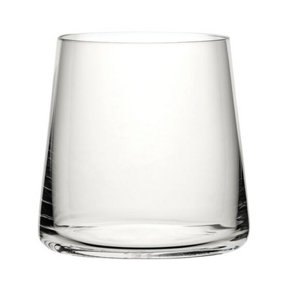 Glassware UK Mode double old fashioned whisky tumbler, 410ml, clear glass with a sturdy base and smooth rim for stylish drinks.
