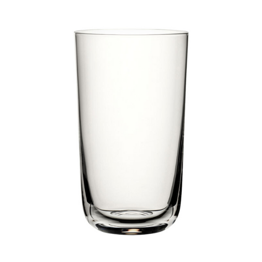 Raffles highball glass by Glassware UK, 420ml whisky tumbler with clear glass and sleek design for cocktails and drinks.