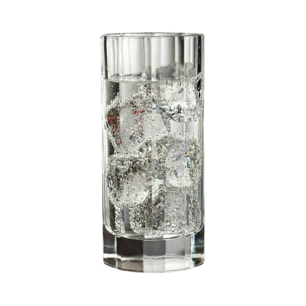 Churchill Crystal Highball Glasses, 350ml whisky tumblers with clear crystal design, perfect for serving cocktails and spirits.