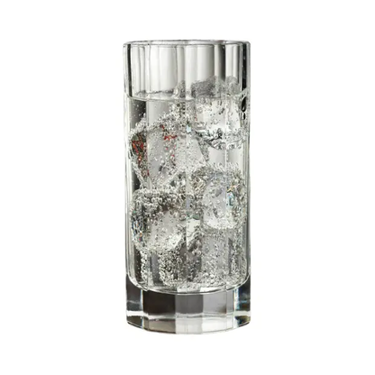Churchill Crystal Highball Glasses, 350ml whisky tumblers with clear crystal design, perfect for serving cocktails and spirits.