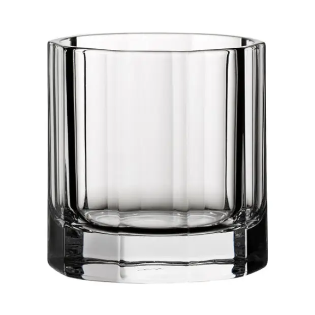 Churchill 310ml crystal whisky tumbler with a clear, elegant design and thick base, perfect for enjoying spirits.