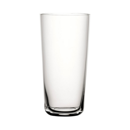 Set of six Glassware UK whisky tumblers, 450ml handy highball glasses with clear glass design for beverages.
