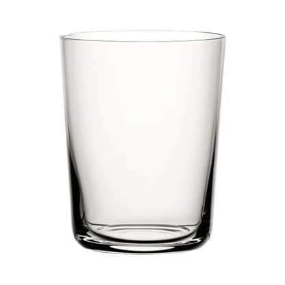 Set of six Glassware UK 340ml whisky tumblers with clear glass design, ideal for enjoying drinks in style