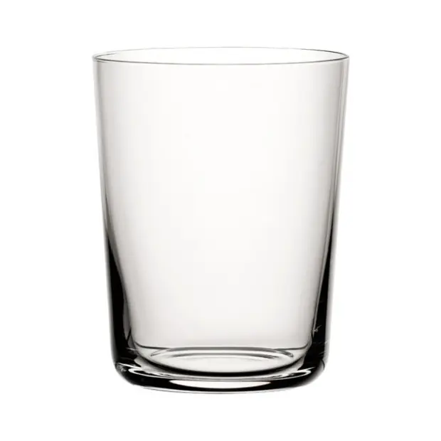 Glassware UK 340ml whisky tumbler glass with clear, smooth surface and sturdy base, perfect for enjoying spirits.