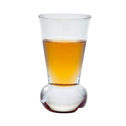 Krosno Crystal Firing Glass 100ml whisky tumbler with clear crystal design, perfect for enjoying fine spirits.
