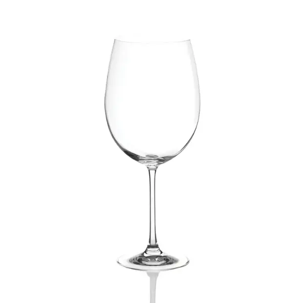 Grande Vino full 850ml wine glass by Glassware UK, showcasing a tall, elegant glass with a wide bowl for wine tasting.