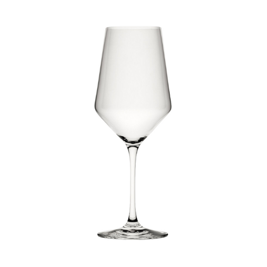 Clear Murray wine glass from Glassware UK, 420ml capacity, with a slender stem and rounded bowl for wine serving.
