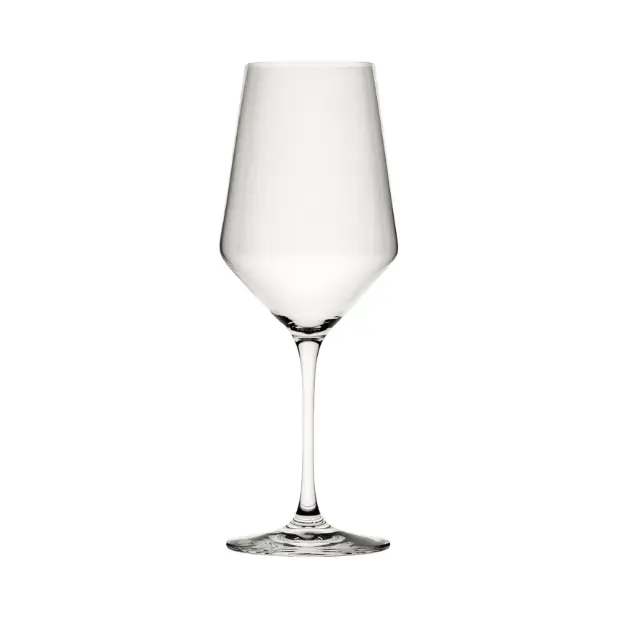 Murray Red Wine Glass by Glassware UK, 560ml, clear glass with elegant shape, suitable for red wine drinking.