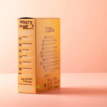 Keto peanut butter granola by Raw Gorilla in a 250g package, featuring crunchy cereal with peanut butter flavor and whole food ingredients.