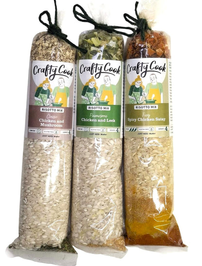 Risotto Mixes. Dried Meal kits from Crafty Cook by Kandy Kitchen Creations