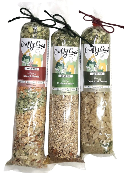 Crafty Cook Souper 6 Savoury Bundle featuring assorted savory soups in a colorful bundle package.