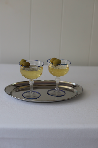 The Dido Coupe in Blue, Set of Two