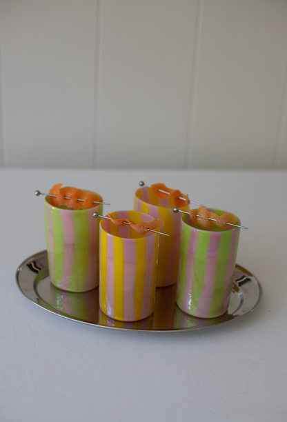The Maxi Tumbler in Yellow and Pink Tall