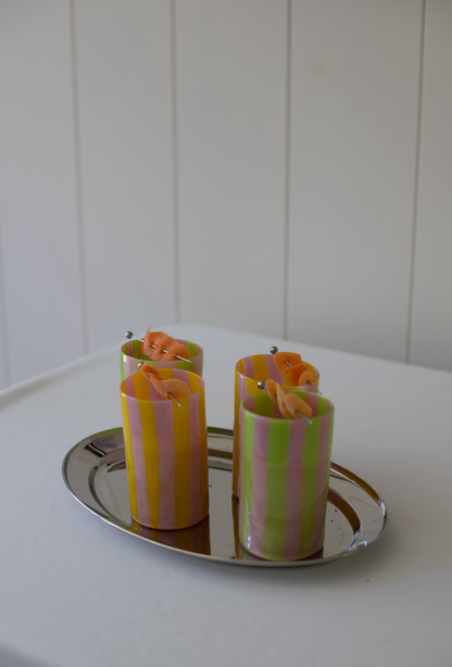 The Maxi Tumbler in Yellow and Pink Tall
