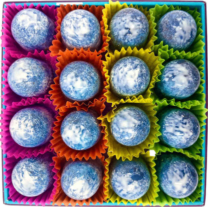 New Handmade Sea Salt Caramels in 70% Dark Chocolate