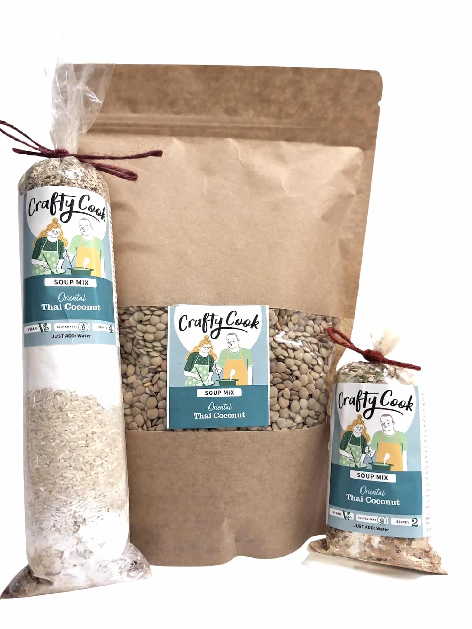 Thai Coconut Soup Mix. Dried Meal Kit from Crafty Cook by Kandy Kitchen Creations