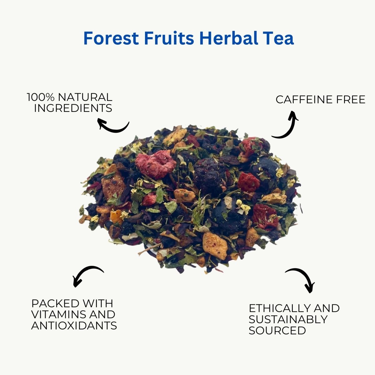 Camellios loose leaf tea set with orange-infused tea leaves displayed in a teapot and cups, highlighting natural citrus flavors.
