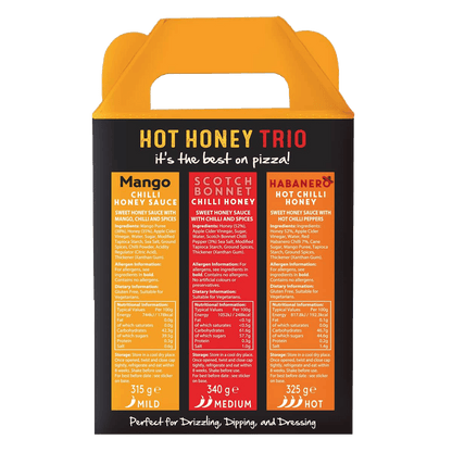 Hot Honey Sauce Trio