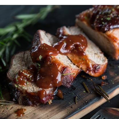 Primrose Herd Cornish outdoor-reared pork tenderloin, fresh and lean meat, showcasing the high-quality pork product.