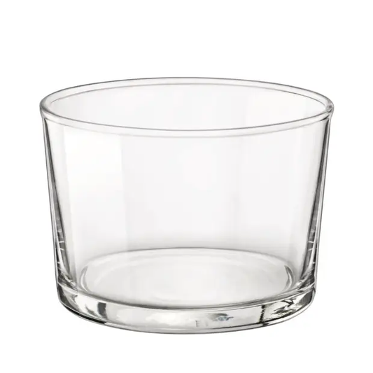 Bormioli Rocco Bodega Mini Glass 225ml whisky tumbler with clear glass and sleek design, ideal for serving spirits.