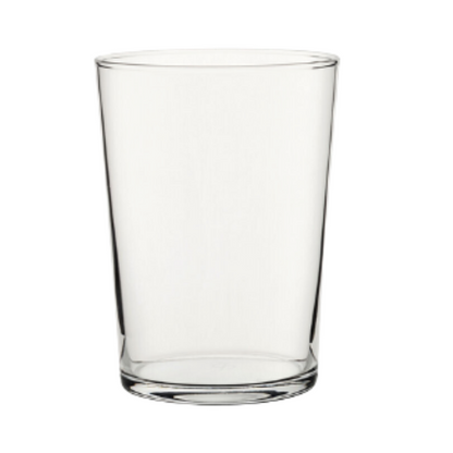 Toughened Turbo Water Glass 510ml whisky tumbler by Glassware UK, clear glass with a sturdy, thick base for everyday use.