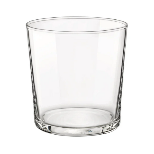 Bormioli Rocco Bodega medium glass tankard with 355ml capacity, clear glassware for beverages, by Glassware UK