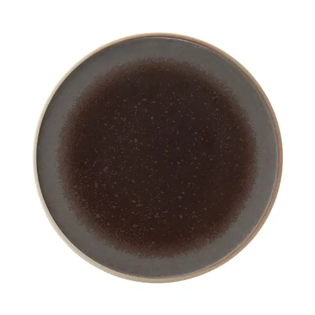 Glassware UK 11.25-inch truffle plate showing a smooth, round ceramic plate with a glossy finish and elegant design.