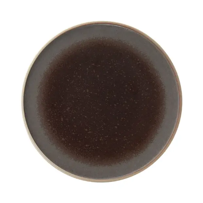 Glassware UK 11.25-inch truffle plate showing a smooth, round ceramic plate with a glossy finish and elegant design.