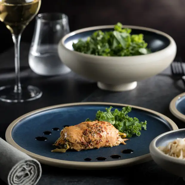 Glassware UK ink conical bowl, 7.5-inch (19.5cm) ceramic bowl with a smooth conical shape, suitable for serving or decorative use.