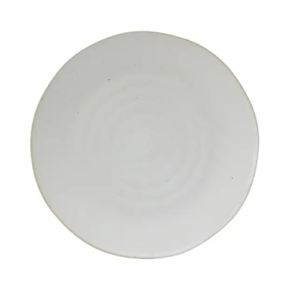 Glassware UK Manna Plate 11.5-inch ceramic plate with a smooth, round design perfect for serving and dining.