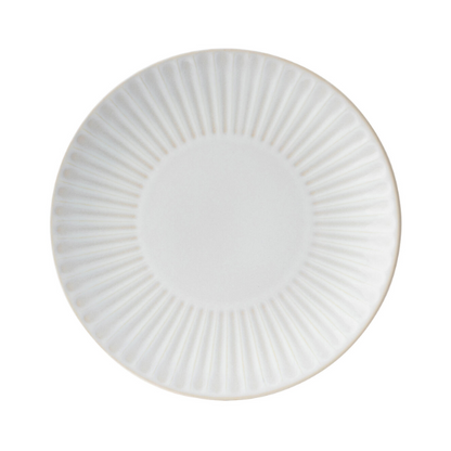 Glassware UK Venus Coupe Plate 6.5-inch (17cm) elegant ceramic plate with a smooth, rounded design, perfect for serving dishes.