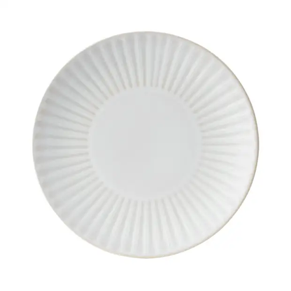 Venus Coupe Plate 6.5-inch glass plate by Glassware UK, featuring a sleek, modern design with a smooth, rounded edge.