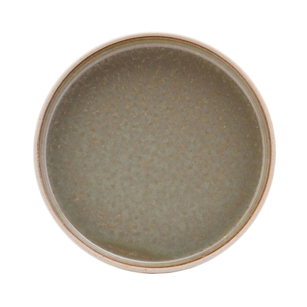 Glassware UK Goa Walled Plate, 7-inch ceramic plate with a decorative walled edge, perfect for serving or display.