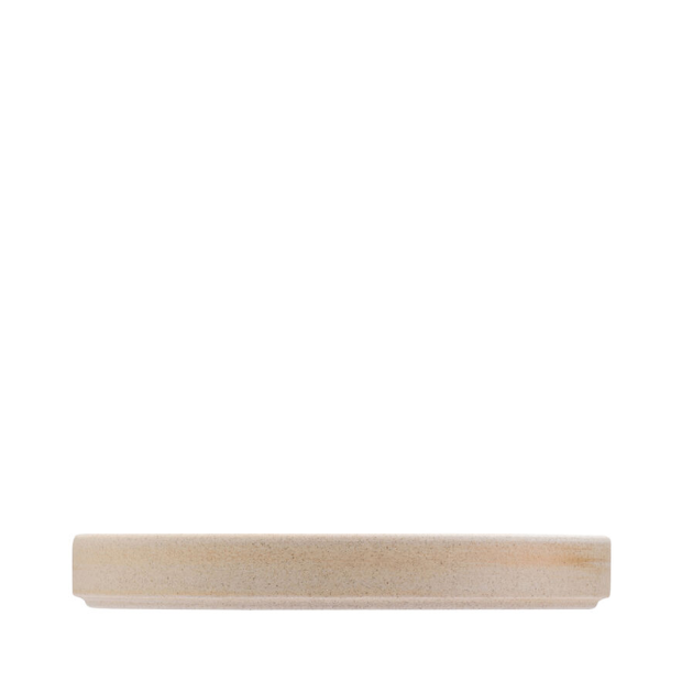 Glassware UK Goa Walled Plate, 10.25-inch ceramic plate with decorative walled edges, suitable for serving and display.