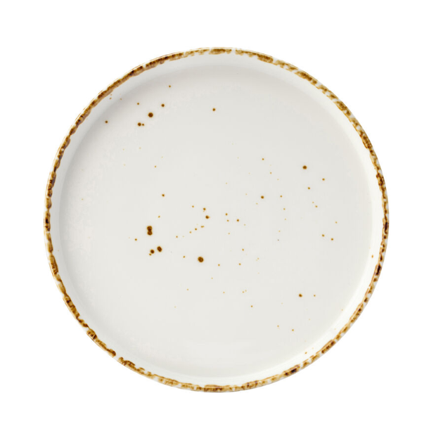 Glassware UK Umbra Coupe Plate 12-inch (30cm) round plate with a sleek, modern design, shown on a neutral background.