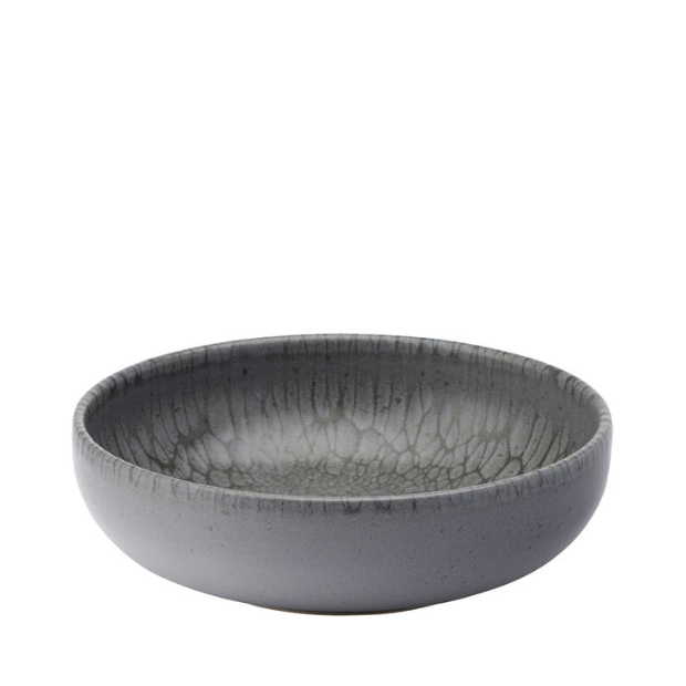 Glassware UK Nocturne bowl, 6.25-inch (16cm) clear glass bowl with elegant design, suitable for serving or decorative use.