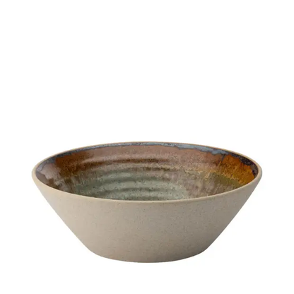 Glassware UK Goa Conical Bowl, 7.5-inch (19.5cm), clear glass bowl with a conical shape, perfect for serving or display.