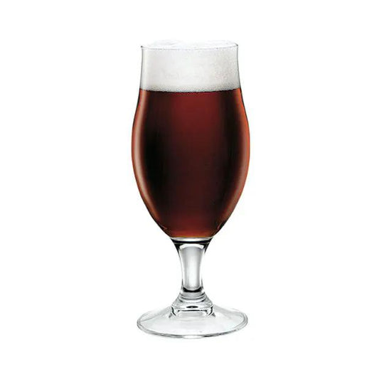 Bormioli Rocco Executive beer glass tankard with 260ml capacity, clear glassware for serving beer, by Glassware UK